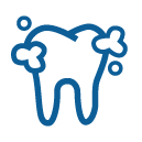 Illustration of clean tooth